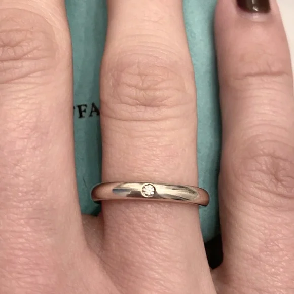 Tiffany elsa peretti band ring deals